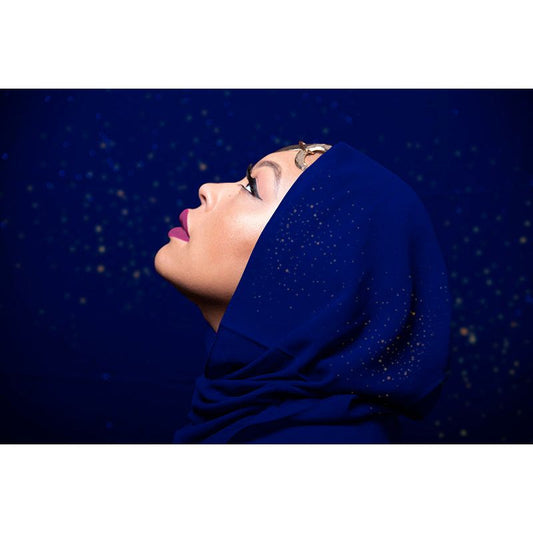 Galaxy Collection - Royal Blue scarf