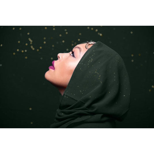 Galaxy Collection - Emerald scarf