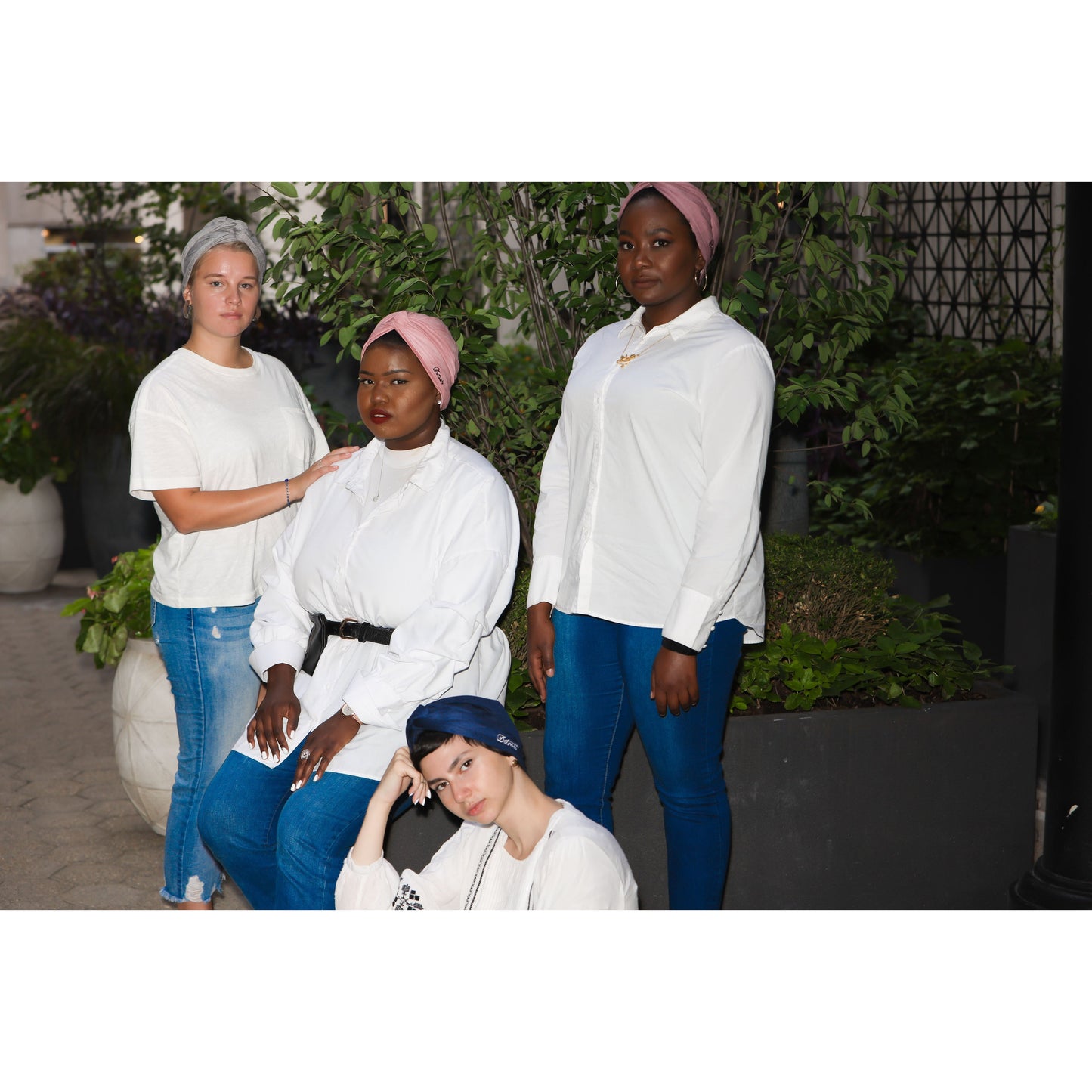 Turban-Detroit Grey Jersey - Modestia Collection is a Detroit scarf based brand with a curated for Detroiter's and to the eclectic style of scarf lovers around the globe.