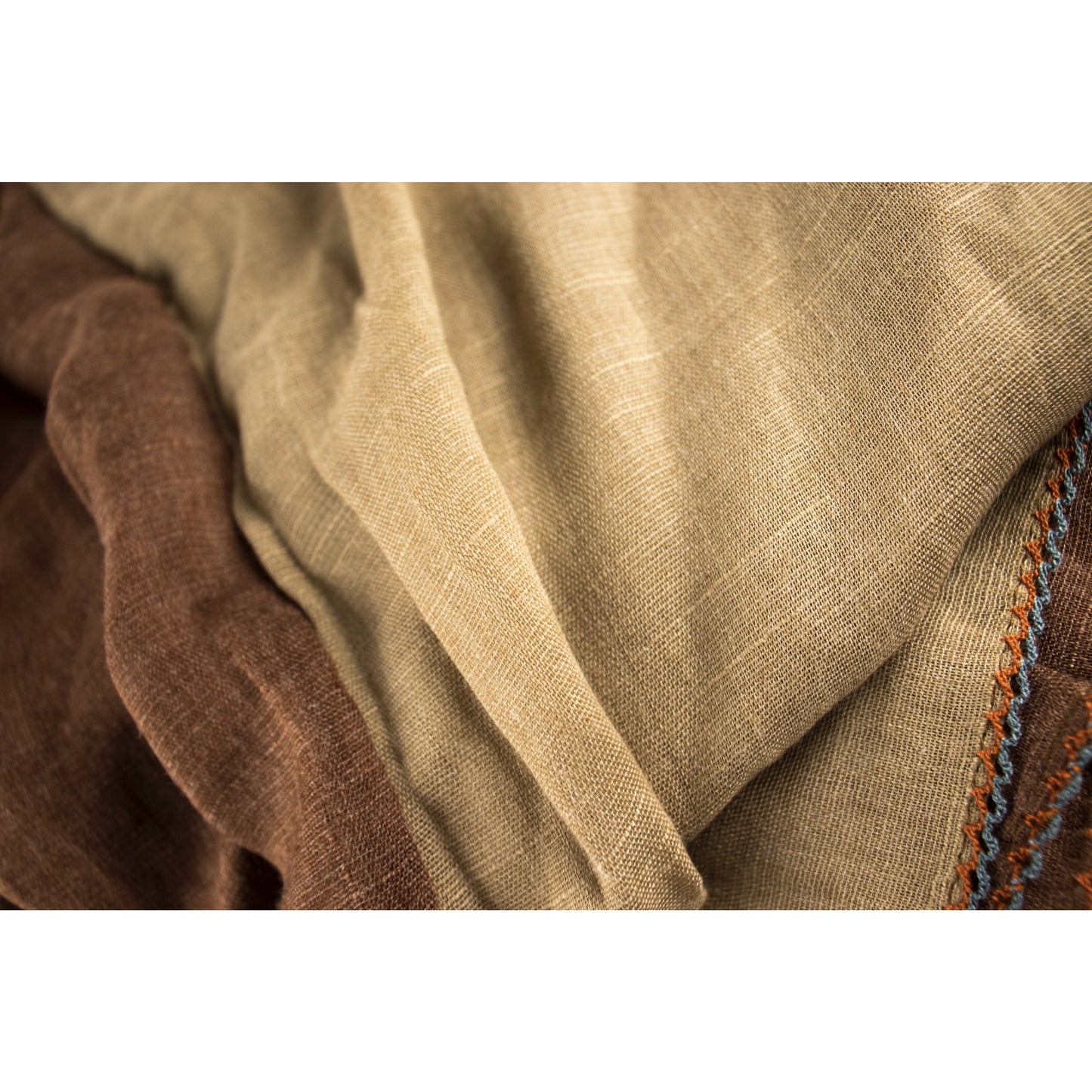 Color Block - Cinnamon Nugget - Modestia Collection is a Detroit scarf based brand with a curated for Detroiter's and to the eclectic style of scarf lovers around the globe.