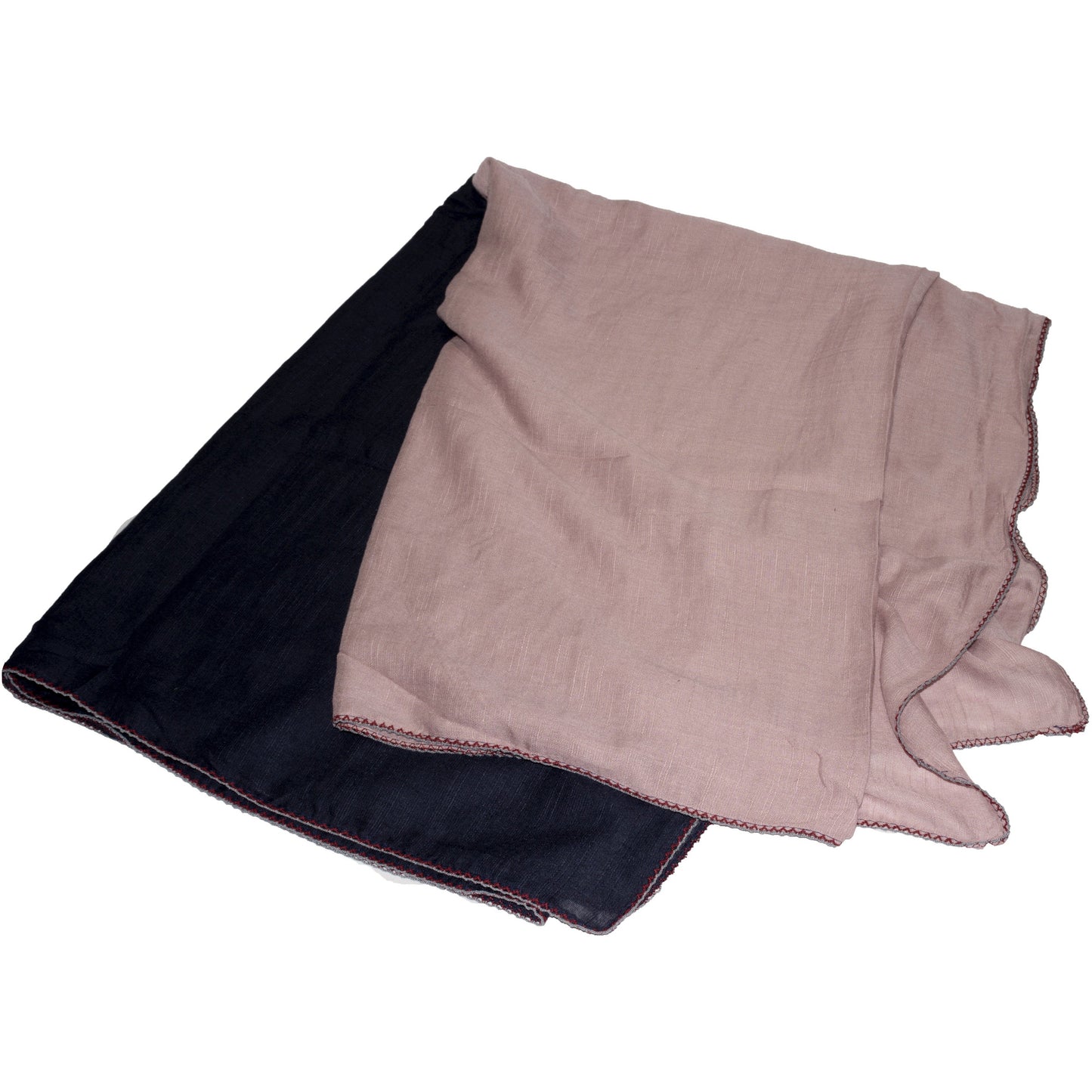 Color Block - Navy and Pink Himalayan - Modestia Collection is a Detroit scarf based brand with a curated for Detroiter's and to the eclectic style of scarf lovers around the globe.