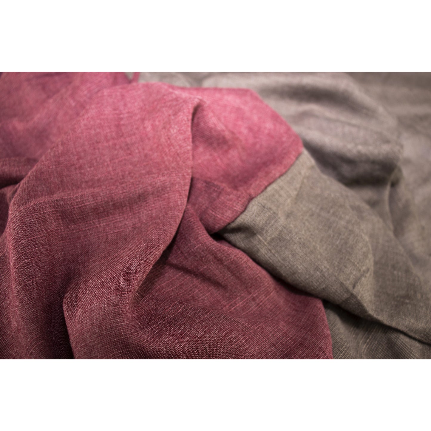 Color Block - Rosewood and Ash - Modestia Collection is a Detroit scarf based brand with a curated for Detroiter's and to the eclectic style of scarf lovers around the globe.
