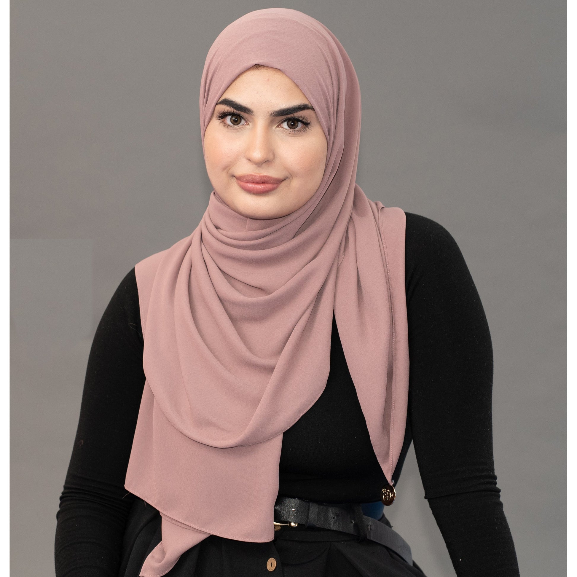 Limited Edition Gold Medallion Scarf- Desert Rose - Modestia Collection is a Detroit scarf based brand with a curated for Detroiter's and to the eclectic style of scarf lovers around the globe.