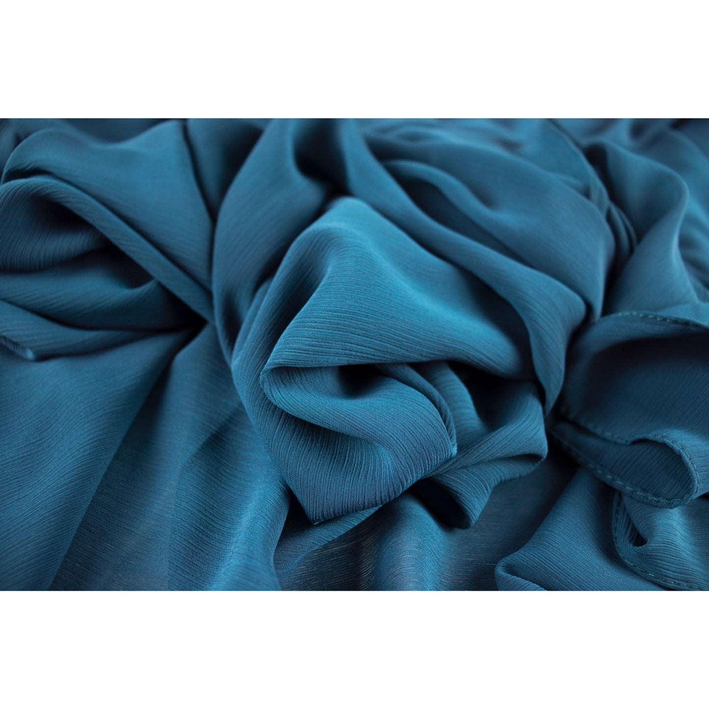 Chiffon Scarf- Teal - Modestia Collection is a Detroit scarf based brand with a curated for Detroiter's and to the eclectic style of scarf lovers around the globe.