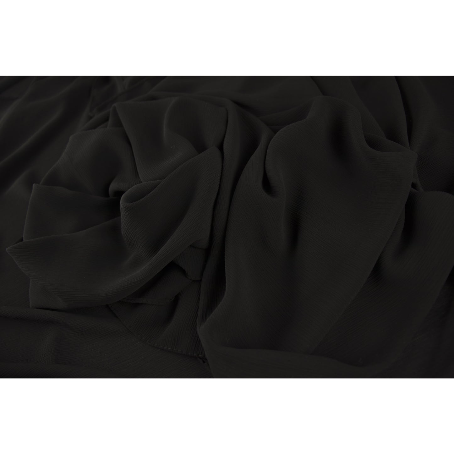 Chiffon Scarf-Midnight Black - Modestia Collection is a Detroit scarf based brand with a curated for Detroiter's and to the eclectic style of scarf lovers around the globe.
