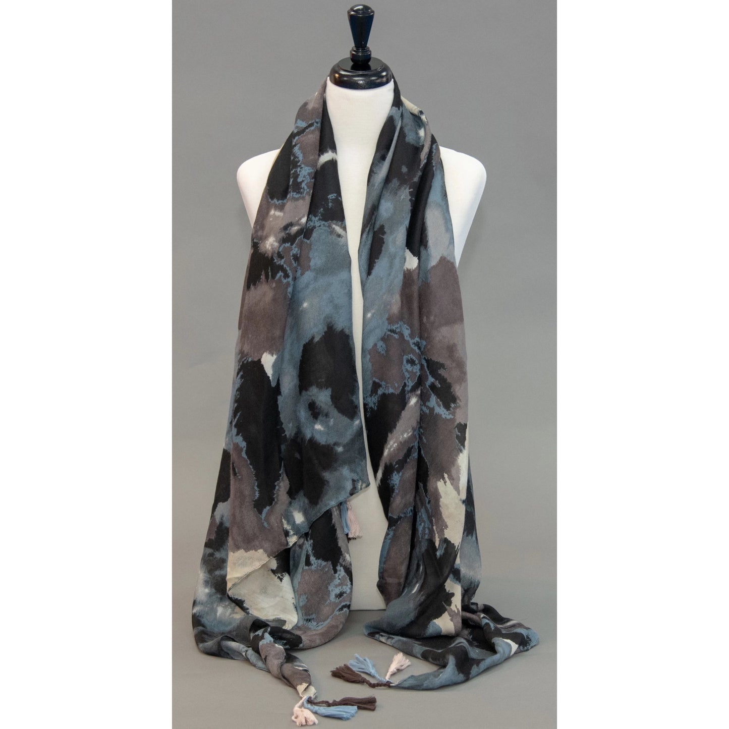 Artist's Palette - Cloudy Nights - Modestia Collection is a Detroit scarf based brand with a curated for Detroiter's and to the eclectic style of scarf lovers around the globe.