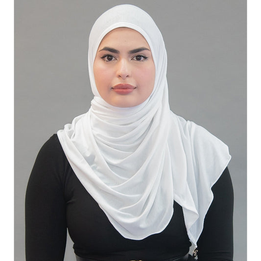 Gray Light Weight Jersey Hijab – Modest Girlz
