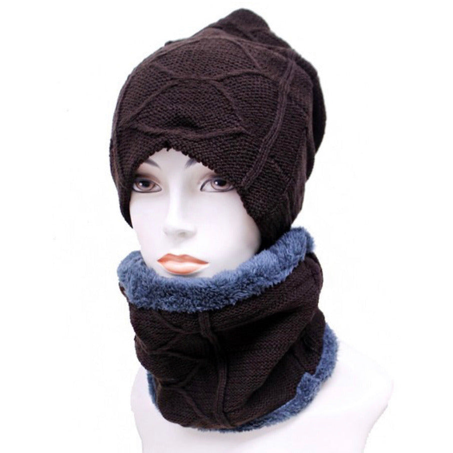 Hat & Neck Warmer Set - Modestia Collection is a Detroit scarf based brand with a curated for Detroiter's and to the eclectic style of scarf lovers around the globe.