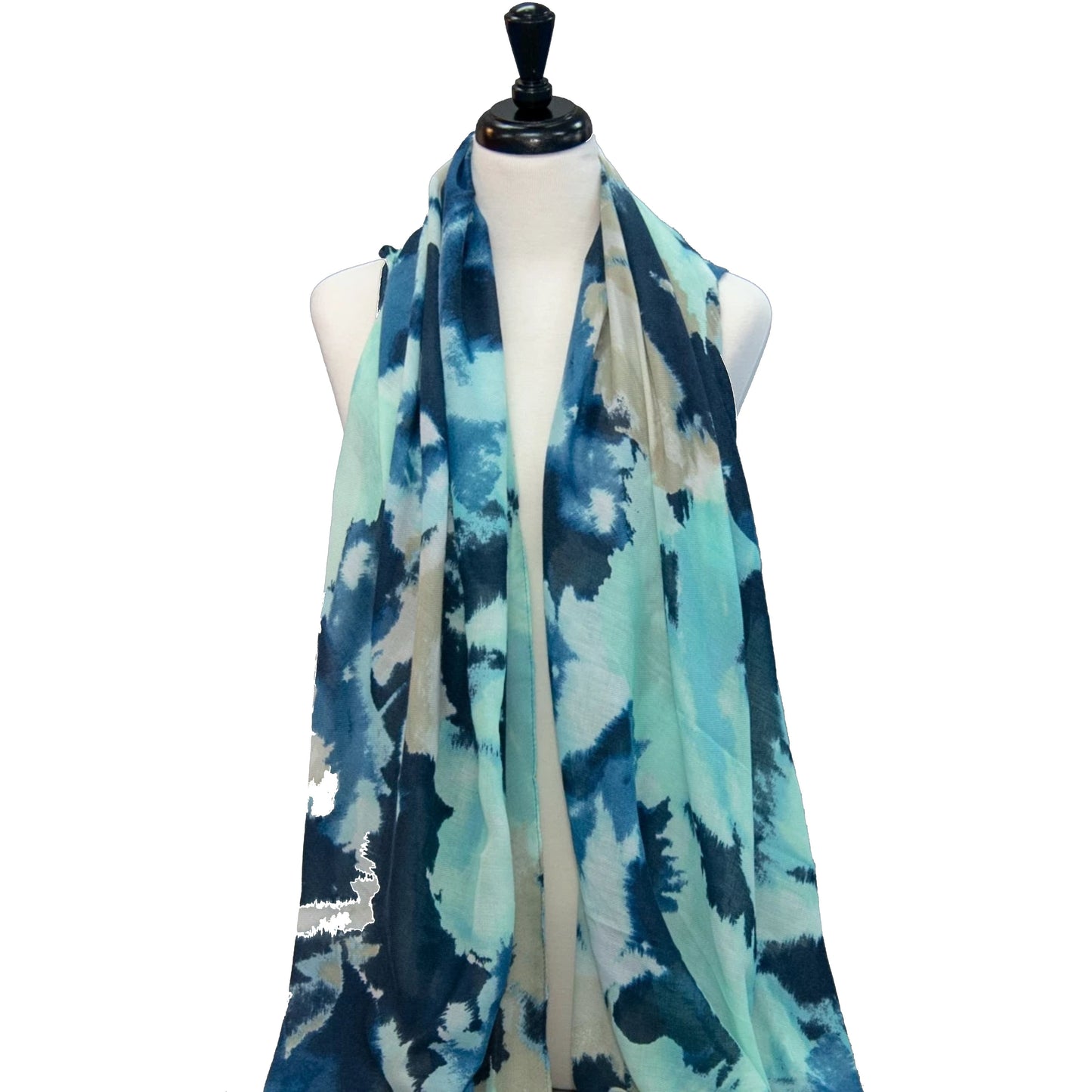 Artist's Palette - Blue Skies - Modestia Collection is a Detroit scarf based brand with a curated for Detroiter's and to the eclectic style of scarf lovers around the globe.